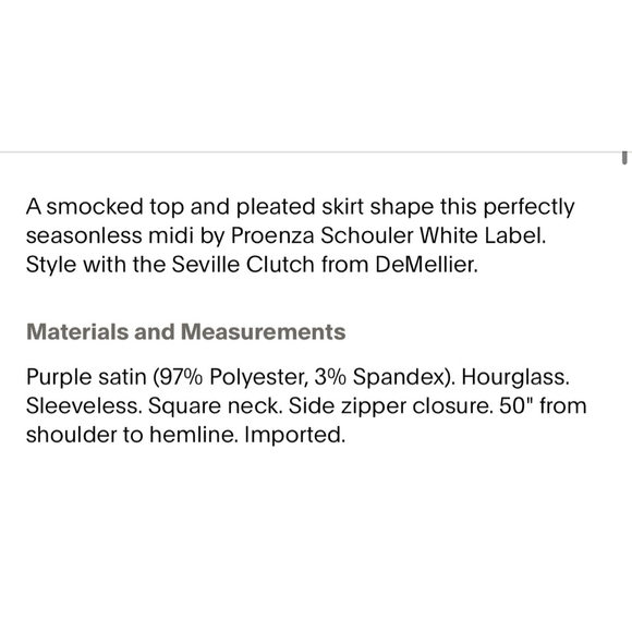 Proenza Schouler Bi-Color Pleated Midi Dress - Picture 5 of 12